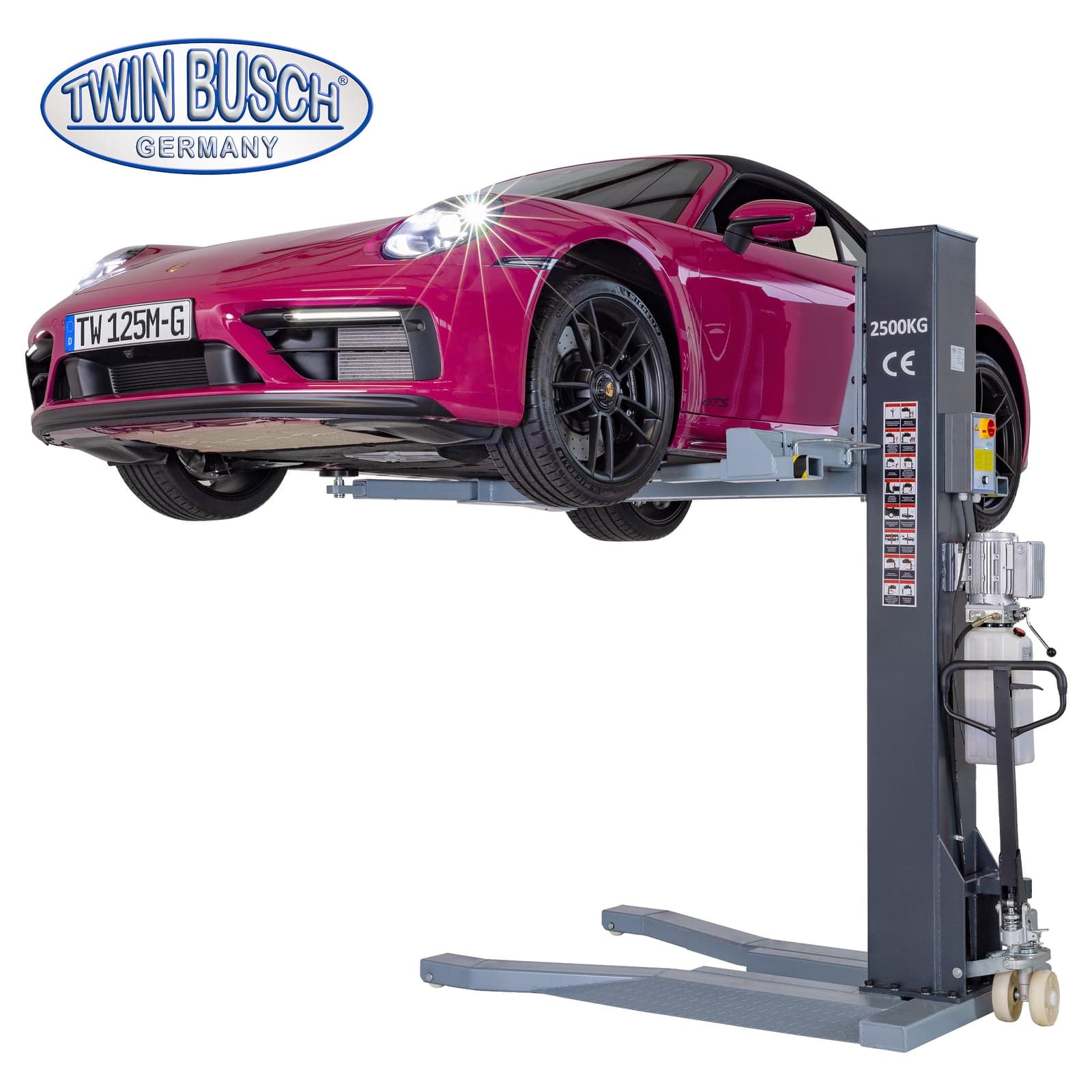 TWINBUSCH TW125M Tek Sütunlu Lift – görsel 1