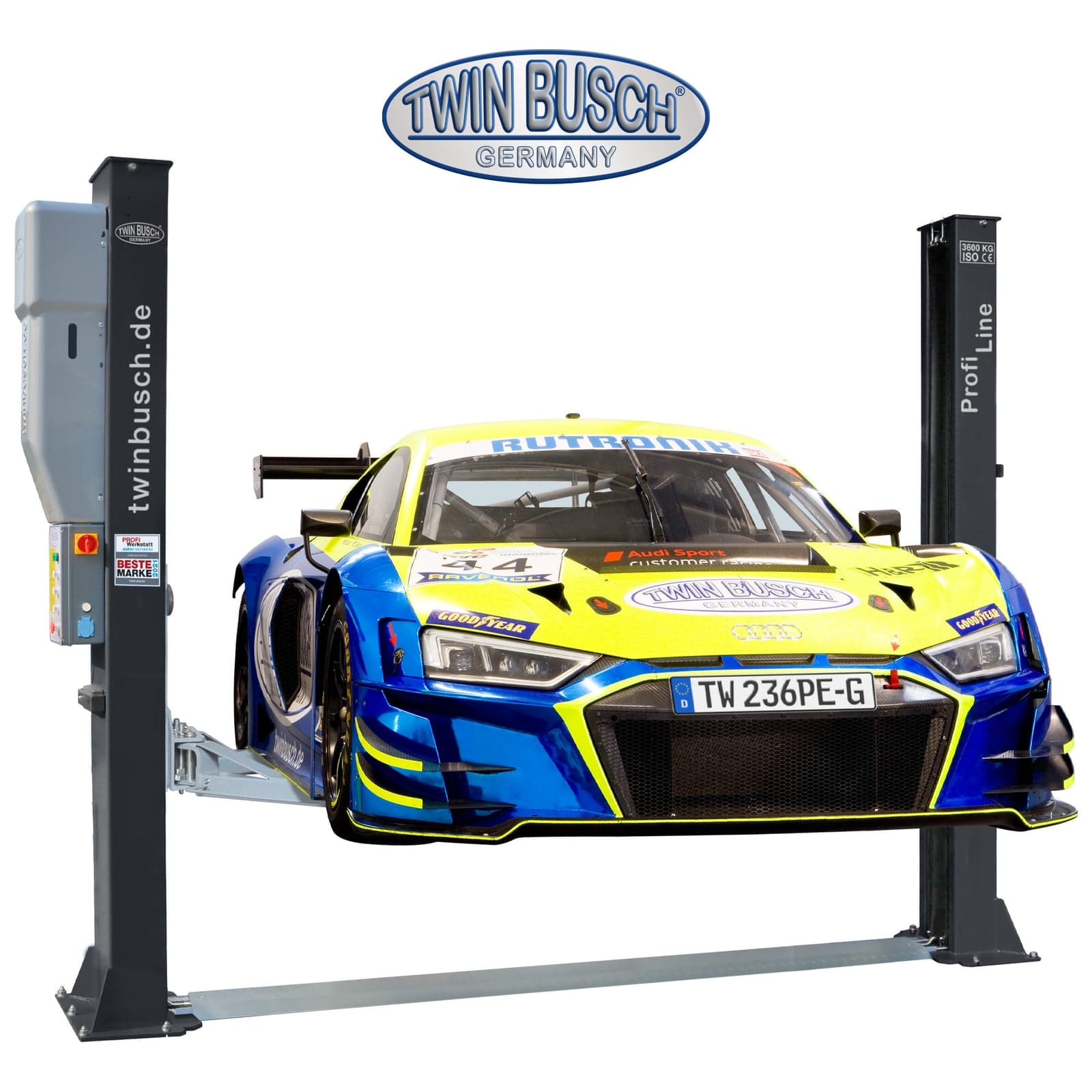 TWINBUSCH TW236PE Çift Sütunlu Lift – görsel 1