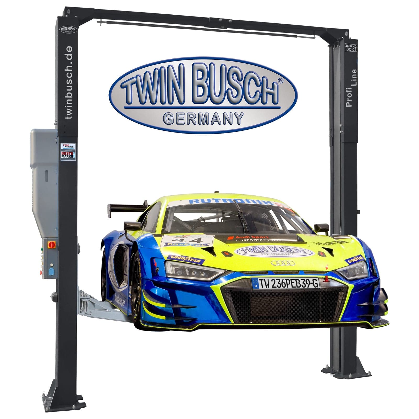 TWINBUSCH TW236PEB39 Çift Sütunlu Lift – görsel 1
