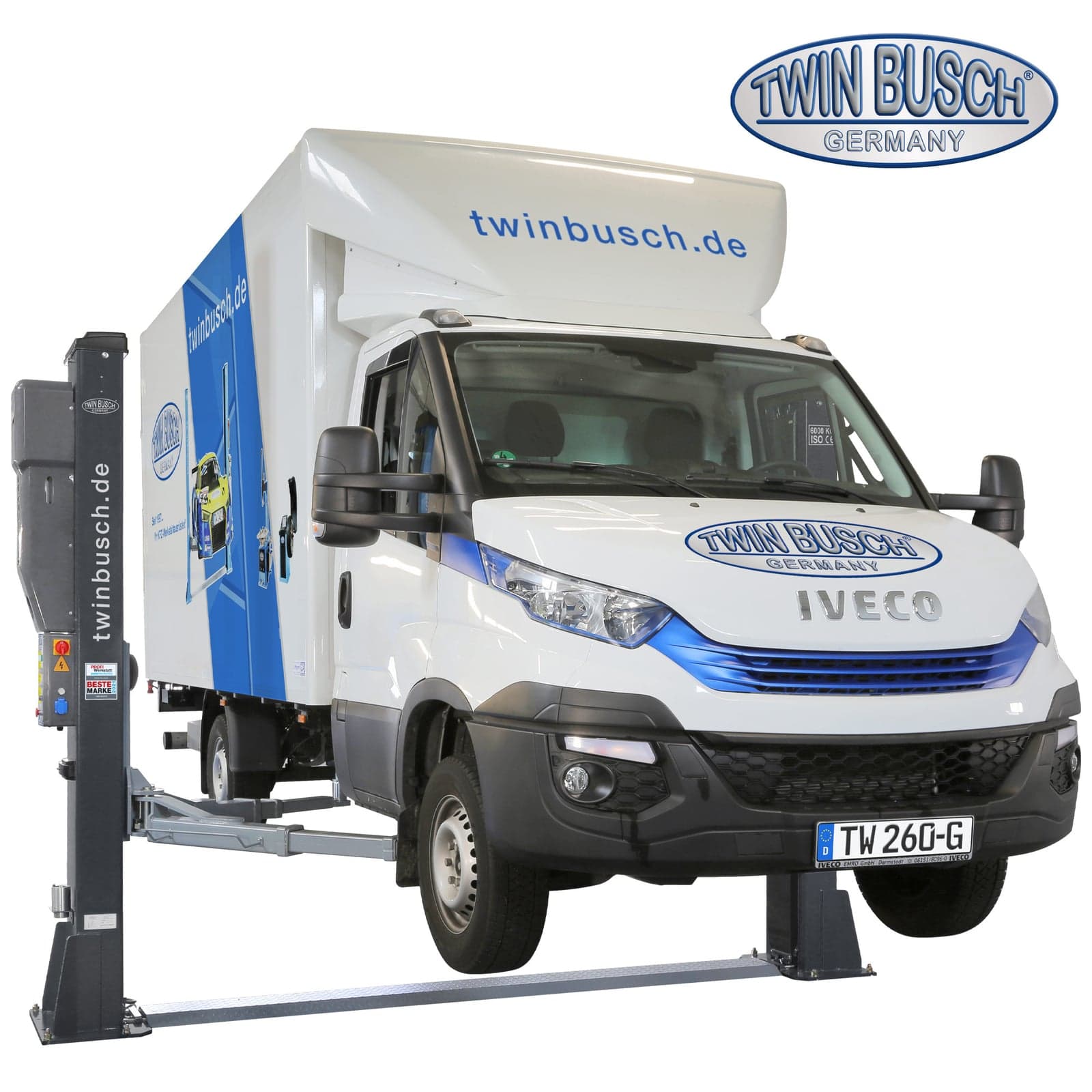 TWINBUSCH TW260 Çift Sütunlu Lift – görsel 1