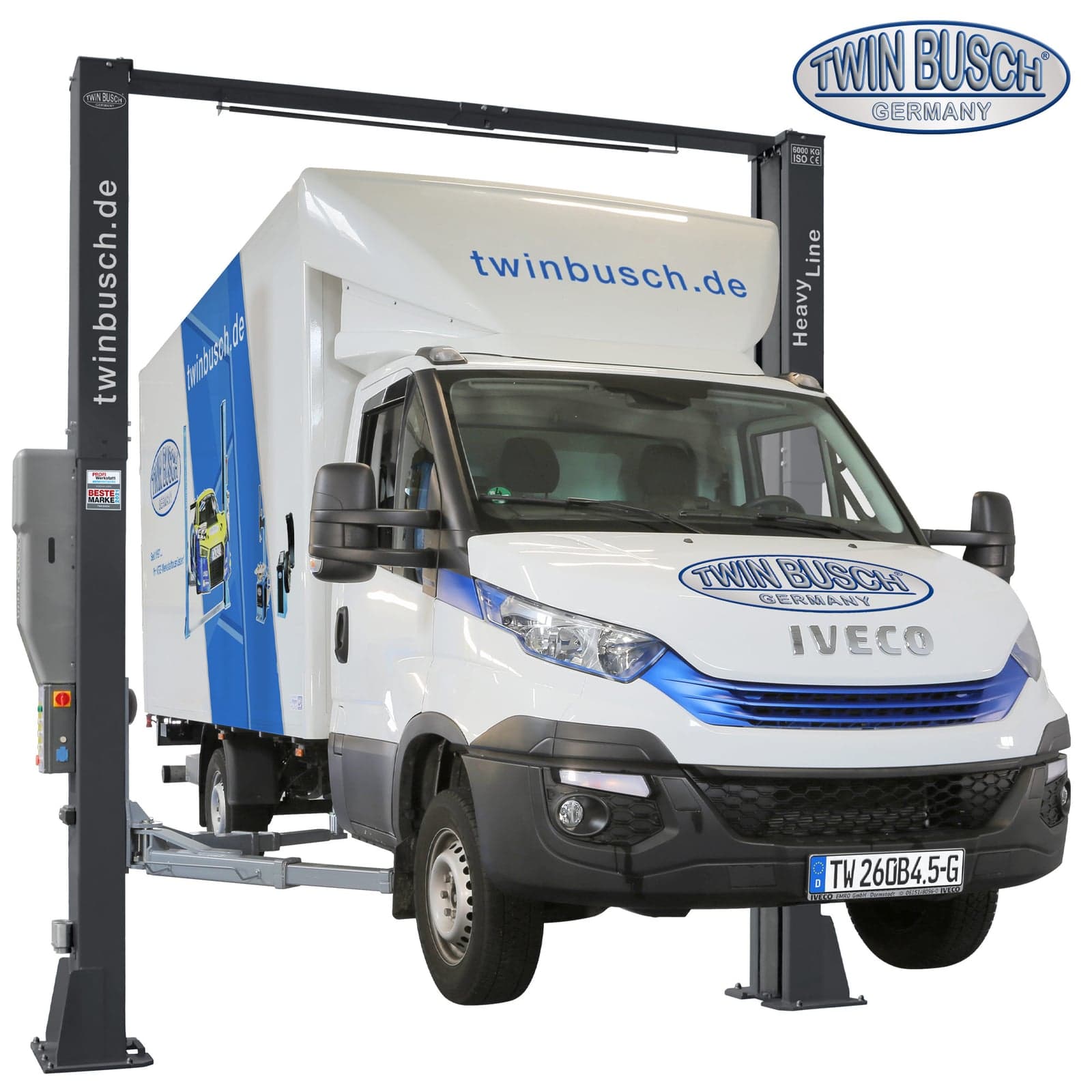 TWINBUSCH TW260B45 Çift Sütunlu Lift – görsel 1