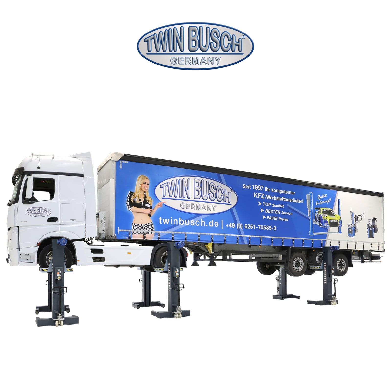 TWINBUSCH TW575-6 Ağır Vasıta Lifti – görsel 1