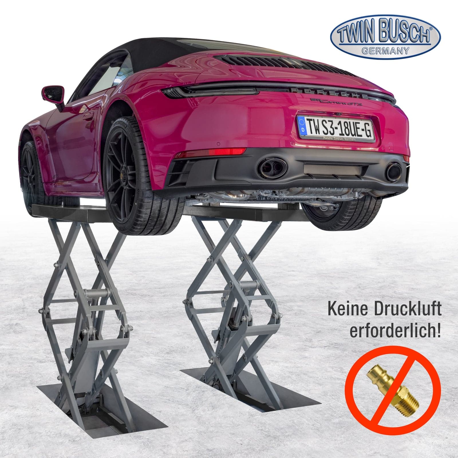 TWINBUSCH TWS318U Makaslı Lift – görsel 1